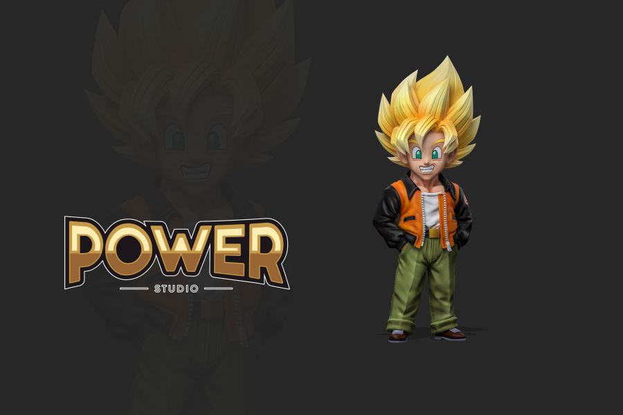 【預購】Power-Studio > 七龍珠 > 常服悟空 七龍珠,悟空,GK,玩具,模型,雕像,共鳴