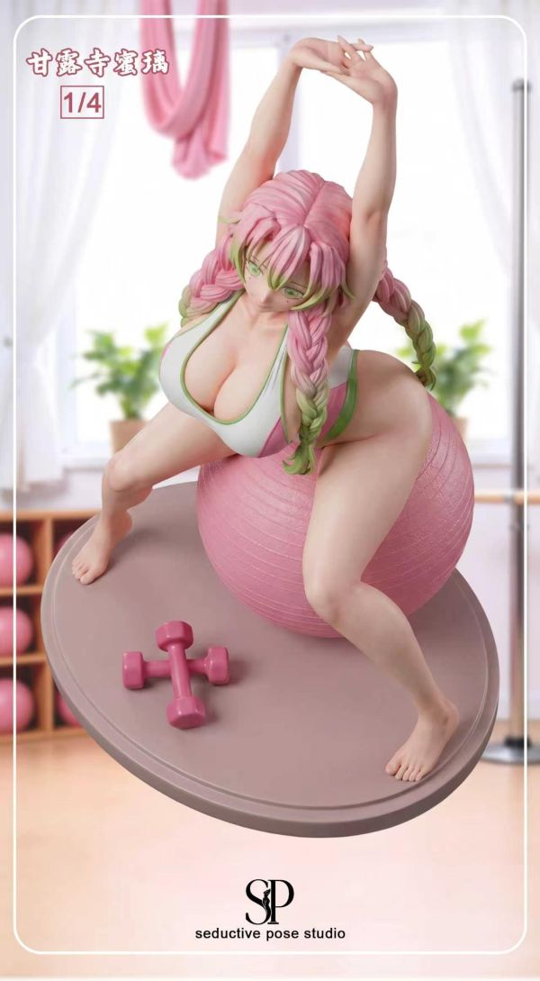 【預購】seductive pose > 鬼滅之刃 > 1/4  瑜珈球的試煉 戀柱-甘露寺蜜璃 seductive pose,鬼滅之刃,戀柱,甘露寺蜜璃,GK,玩具,收藏,擺件,模型,公仔,人偶,手辦,動漫