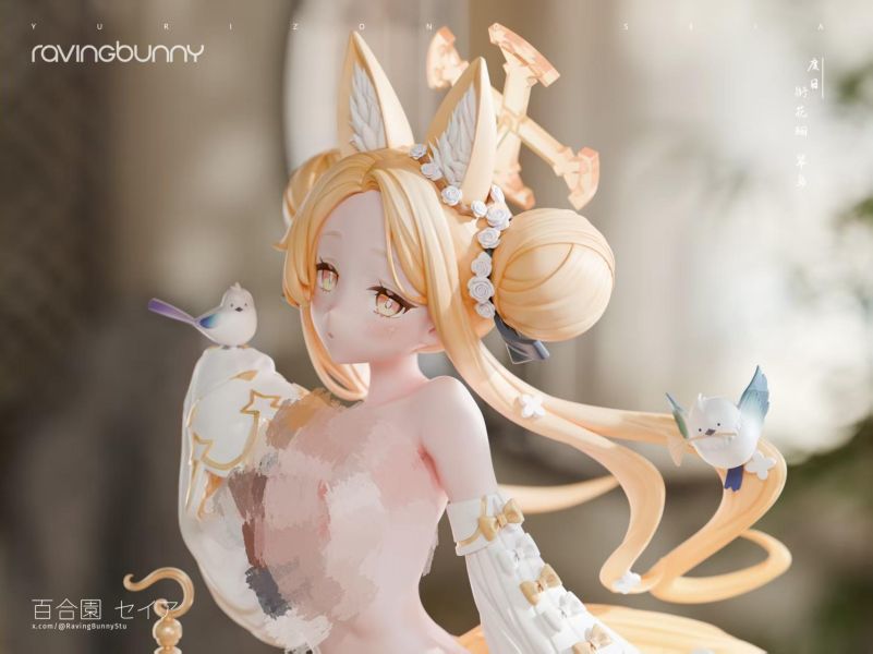 【預購】Raving Bunny > 蔚藍檔案 > 1/6 國風旗袍系列 百合園聖亞 (雙版本) (可脫) Raving Bunny,蔚藍檔案,百合園聖亞,GK,玩具,收藏,擺件,模型,公仔,人偶,手辦,動漫