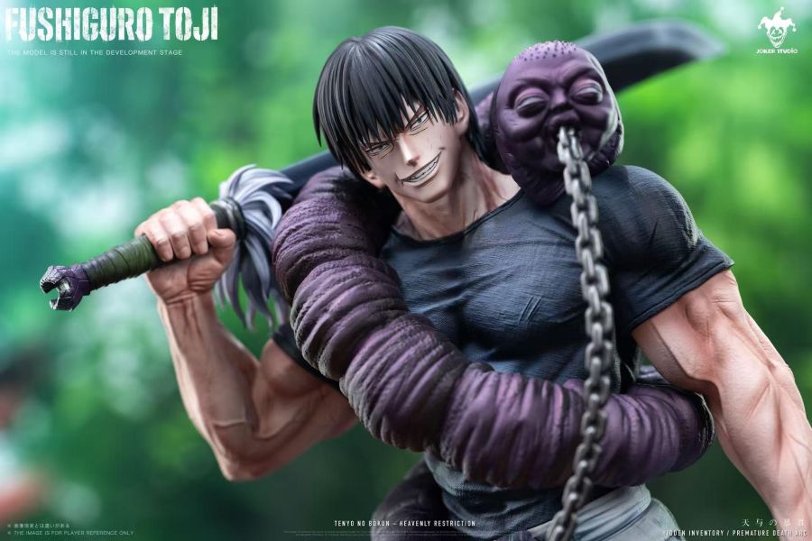 【預購】Joker工作室 > 咒術迴戰 > 1/6 輕雕系列第一款 伏黑甚爾 (雙頭雕) Joker工作室,咒術迴戰,伏黑甚爾,GK,玩具,收藏,擺件,模型,公仔,人偶,手辦,動漫