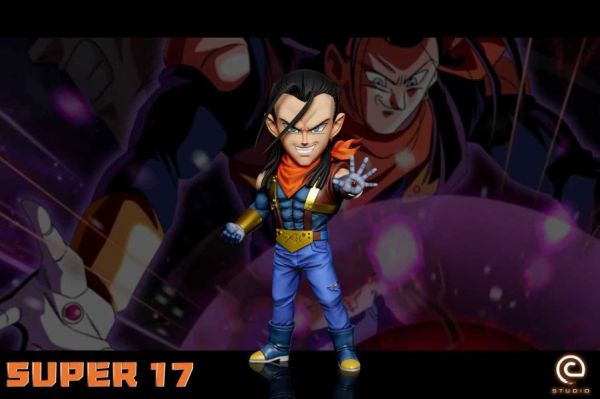 【預購】C-Studio > 七龍珠 > GT 超級17號 C-Studio,七龍珠,超級17號,GK,玩具,收藏,擺件,模型,公仔,人偶,手辦,動漫