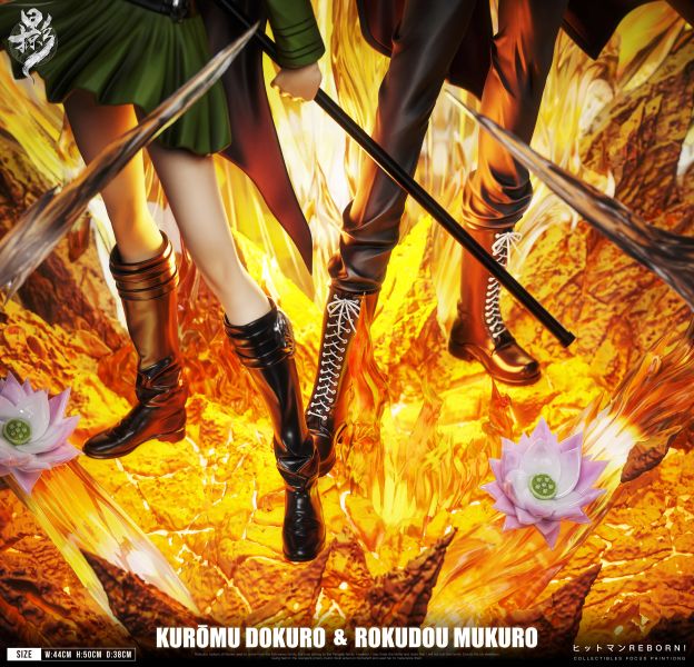 【預購】掠影工作室 > 家庭教師HITMAN REBORN! > 005霧之守護雙人舞  庫洛姆&六道骸 大熊社,海賊王,賓什莫克·香吉士,GK,玩具,收藏,擺件,模型,公仔,人偶,手辦,動漫