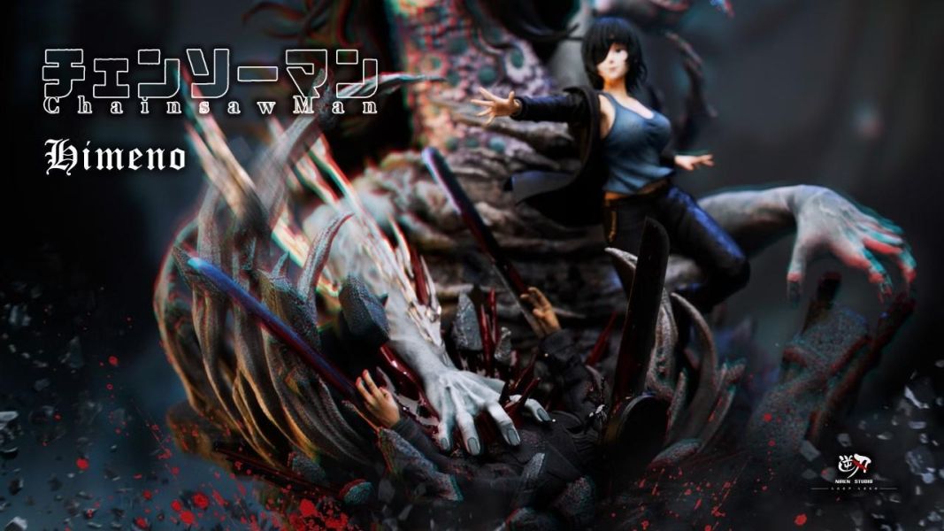 【海外現貨】 逆刃 > 鏈鋸人 > 系列第二彈 1/6 姬野 幽靈惡魔(雙版本) 鬼刀,海琴煙,邂逅版,玄機科技,GK,玩具,模型,雕像,擺飾,收藏,共鳴