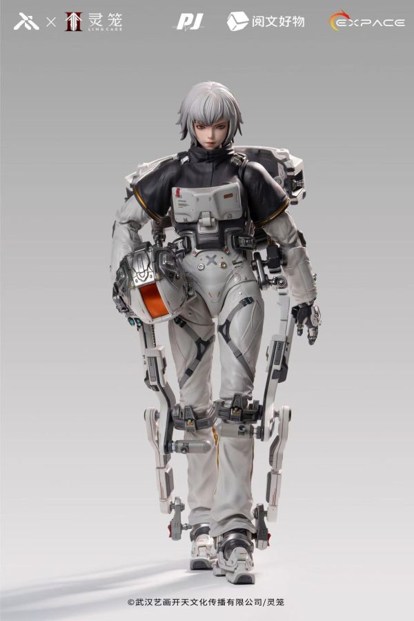 【售罄-代購/追加服務請洽客服】PIJI否極 & 閱文集團 > 靈籠 > 1/6 雨燕號艙外作戰服 白月魁 (雙版本) PIJI否極,閱文集團,靈籠,白月魁,GK,玩具,收藏,擺件,模型,公仔,人偶,手辦,動漫