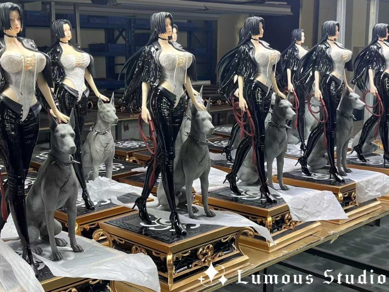【預購】Lumous-Studio > 海賊王 > 1/4 常服女帝 波雅·漢考克 海賊王,波雅·漢考克,GK,玩具,模型,雕像,共鳴
