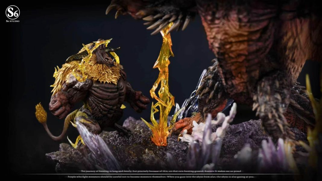 【預購】S6工作室 > 魔物獵人 > 滅盡龍+金獅子 S6工作室,魔物獵人,滅盡龍,金獅子,GK,玩具,收藏,擺件,模型,公仔,人偶,手辦,動漫