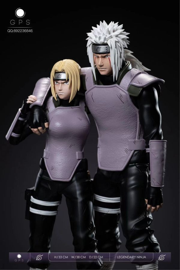 【售罄-代購/追加服務請洽客服】Gps-studio X 火影忍者 1/6 傳說中的三忍 名場面系列 