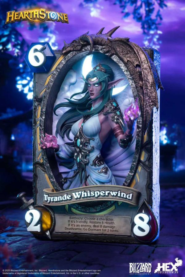 【預購】《正版授權》Blizzard暴雪 > 爐石戰記 > 卡牌藝術雕像 泰蘭妲·語風 Blizzard暴雪,爐石戰記,泰蘭妲·語風,GK,玩具,收藏,擺件,模型,公仔,人偶,手辦,動漫