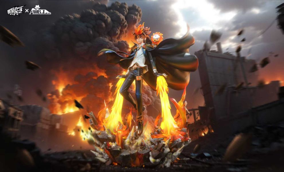 【預購】即刻 & Arcobaleno > 家庭教師HITMAN REBORN! > 1/6 家教未來篇共鳴 第一彈 澤田綱吉 家庭教師,HITMANREBORN,澤田綱吉,GK,玩具,模型,雕像,共鳴