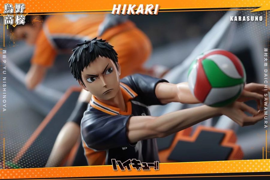 【預購】HIKARI 工作室  > 排球少年 > 烏野守護神 碧藍航線,妖萌萌 ,七省 ,GK,玩具,模型,雕像,共鳴