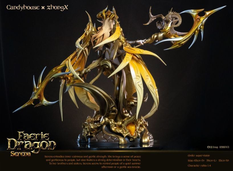 【預購】Candyhouse＆ZhongX>精靈龍·瑟琳娜 怪博士與機器娃娃,阿拉蕾,GK,玩具,模型,雕像,擺飾,收藏,共鳴
