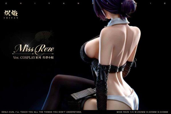 【在台現貨】熾焰工作室>鏈鋸人>1/4 炸彈小姐蕾塞(雙版本) 鏈鋸人,炸彈小姐蕾塞,熾焰工作室,GK,玩具,模型,雕像,共鳴