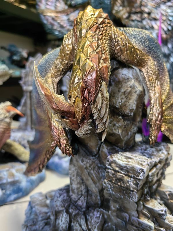 【已售罄，如欲追加請私訊客服@toykokoro】Dragon Frontier>魔物獵人>CG場景 天廻龍 & 千刃龍 & 冰牙龍 魔物獵人,天廻龍,千刃龍,冰牙龍,GK,玩具,模型,雕像,擺飾,收藏,共鳴