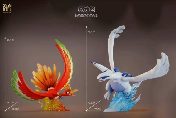 【預購】MINE圖鑒補全工作室>寶可夢>神獸共鳴系列第三彈 金銀鳥 洛奇亞 & 鳳王 寶可夢,Pokemon,Pokémon,洛奇亞,鳳王,GK,玩具,模型,雕像,擺飾,收藏,共鳴