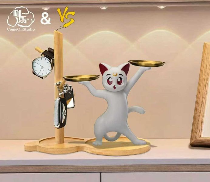 【預購】VS模玩&咖馬模玩 > 美少女戰士 > 收納托盤 露娜&阿提密斯 (雙版本) VS模玩,咖馬模玩,美少女戰士,露娜,阿提密斯,GK,玩具,收藏,擺件,模型,公仔,人偶,手辦,動漫