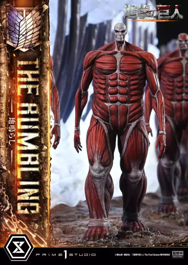 【預購】Prime 1 Statue > 進擊的巨人 > 地鳴雕像 (雙版本) Prime 1 Statue,進擊的巨人,地鳴,GK,玩具,收藏,擺件,模型,公仔,人偶,手辦,動漫