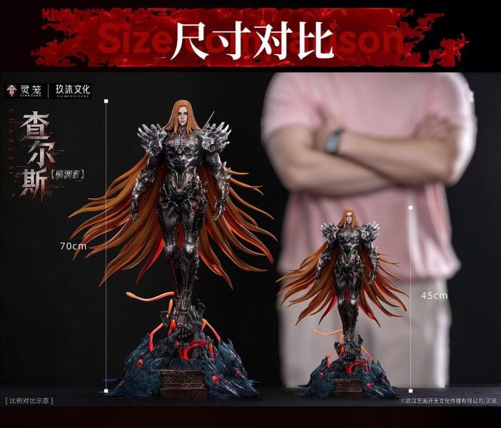 【預購】玖沐文化 > 靈籠 > 1/4 & 1/6 無懼臨淵 臨淵者 查爾斯 (三版本) 玖沐文化,靈籠,查爾斯,GK,玩具,收藏,擺件,模型,公仔,人偶,手辦,動漫