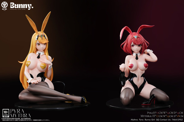 【預購】尼機工作室 > 異度神劍 > 1/6 兔女郎系列第一彈 光Mythra & 焰Pyra 