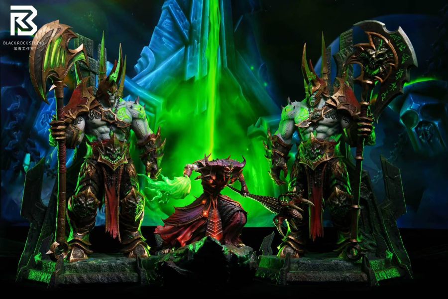 【售罄-代購/追加服務請洽客服】BRS黑石 > 魔獸世界 > 黑暗之門 門神札昆 (多版本) 魔獸世界,門神札昆,GK,玩具,模型,雕像,共鳴