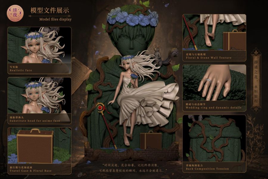 【預購】Scarlet-Studio緋夜工作室 > 葬送的芙莉蓮 > 1/6 一個人的婚禮 芙莉蓮(多版本) Cosmo-Studio,葬送的芙莉蓮,芙莉蓮,GK,玩具,收藏,擺件,模型,公仔,人偶,手辦,動漫