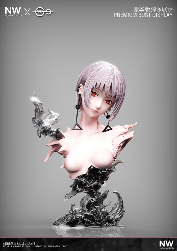 【預購】Night Wing-Studio & Hera-Studio > 鏈鋸人 > 1/6 & 1/4 死之惡魔 紀賀 (雙版本) Night Wing-Studio,鏈鋸人,紀賀,GK,玩具,收藏,擺件,模型,公仔,人偶,手辦,動漫