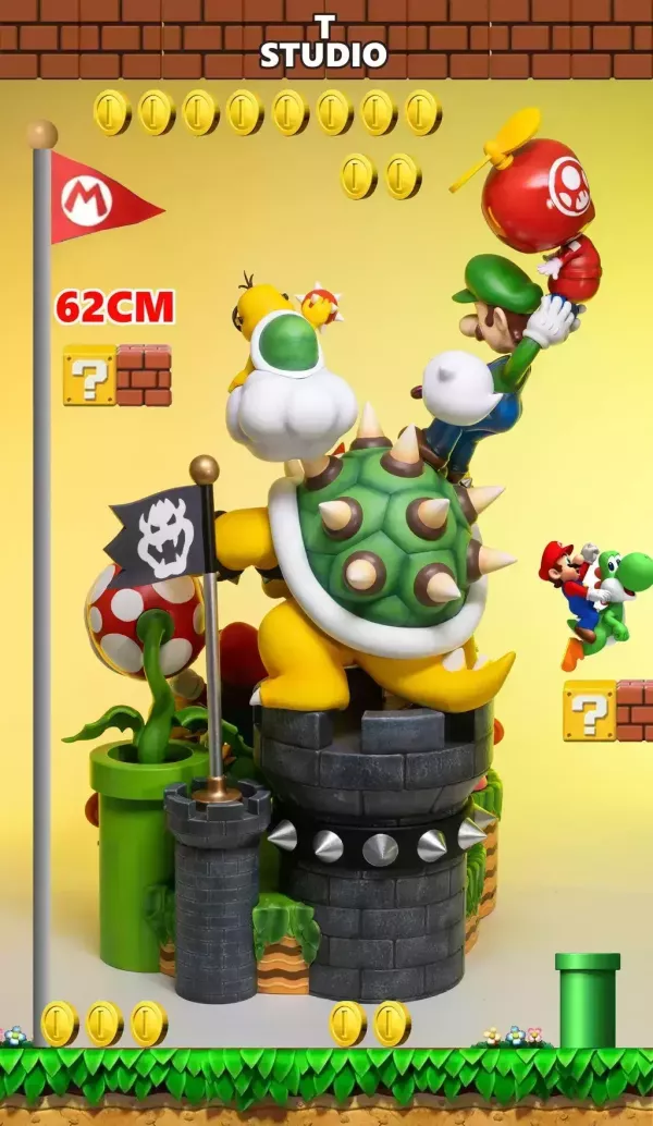 【預購】T-Studio > 任天堂 > 瑪利歐全家桶 T-Studio,任天堂,瑪利歐,GK,玩具,收藏,擺件,模型,公仔,人偶,手辦,動漫