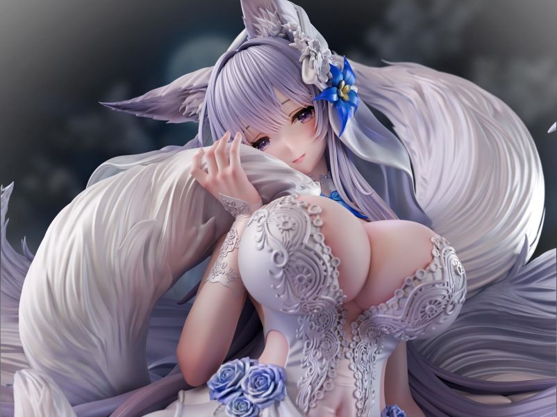 【預購】Hyperion > 碧藍航線 > 1/6 浪漫企劃 花嫁信濃 (雙版本) LUNA,劍星,紅蓮,GK,玩具,收藏,擺件,模型,公仔,人偶,手辦,動漫