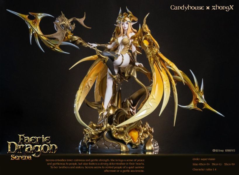 【預購】Candyhouse＆ZhongX>精靈龍·瑟琳娜 怪博士與機器娃娃,阿拉蕾,GK,玩具,模型,雕像,擺飾,收藏,共鳴