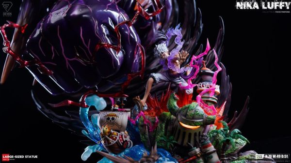 【預購】Seven-Studio > 海賊王 > 猿神槍 尼卡魯夫 海賊王,魯夫,GK,玩具,模型,雕像,共鳴