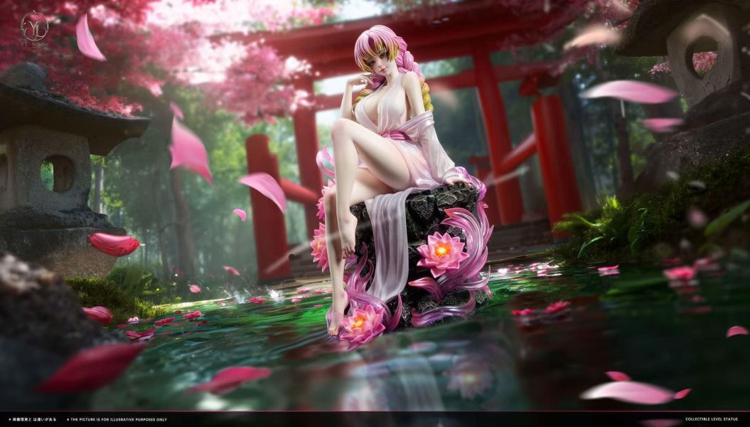 【預購】YL-Studio > 鬼滅之刃 > 1/4 粉髮少女·戀柱·甘露寺蜜璃 YL-Studio,鬼滅之刃,甘露寺蜜璃,GK,玩具,收藏,擺件,模型,公仔,人偶,手辦,動漫