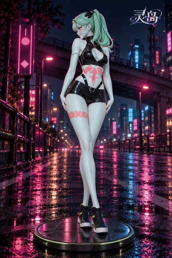 【預購】靈島-Studio > 電馭叛客：邊緣行者 > 1/6 蕾貝卡 靈島-Studio,電馭叛客：邊緣行者,蕾貝卡,GK,玩具,收藏,擺件,模型,公仔,人偶,手辦,動漫