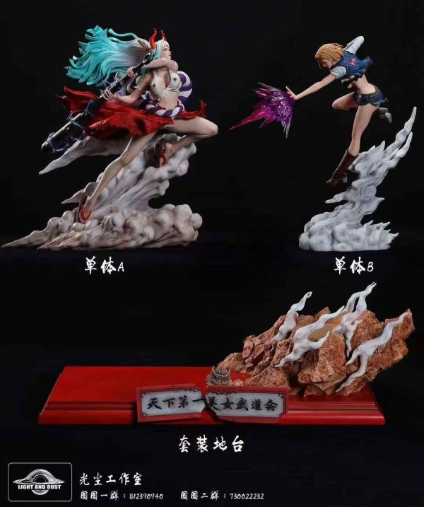 【預購】光塵工作室 > 海賊王&七龍珠 > 1/8 天下第一美女武道會第一彈 大和vs18號 (多版本) 海賊王,七龍珠,大和,18號,GK,玩具,收藏,擺件