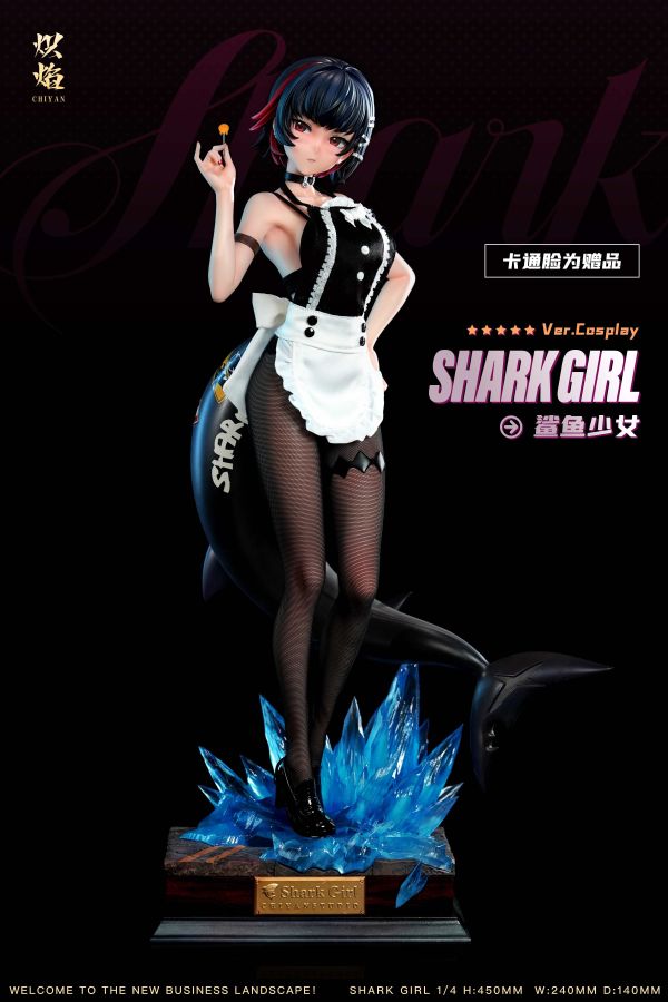 【預購】熾焰工作室 > 絕區零 > 1/4 COSPLAY系列 Shark Girl 鯊魚少女 艾蓮·喬(雙版本) 僵屍車工作室,數碼寶貝,雷光獸,GK,玩具,收藏,擺件,模型,公仔,人偶,手辦,動漫