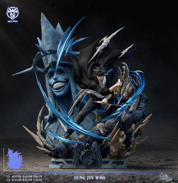 【預購】Mask-Studio > 我獨自升級 > 1/4&1/6 成振宇vs讚美之神 (雙比例) Mask-Studio,我獨自升級,成振宇,讚美之神,GK,玩具,收藏,擺件,模型,公仔,人偶,手辦,動漫