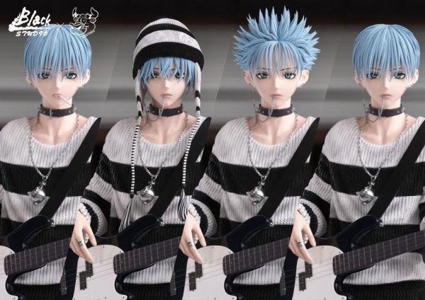 【預購】BLACK小黑 & NIUZI牛子 > NANA > 1/6 岡崎真一2.0 NANA,岡崎真一,GK,玩具,模型,雕像,共鳴