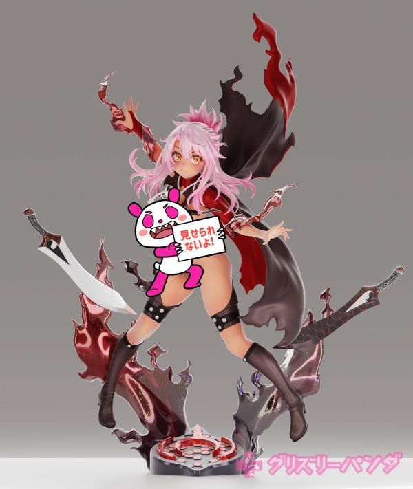 【預購】龍精石工作室 > Fate > 1/6 魔法少女伊莉雅 小黑 克洛伊 龍精石工作室,Fate,小黑,克洛伊,GK,玩具,收藏,擺件,模型,公仔,人偶,手辦,動漫