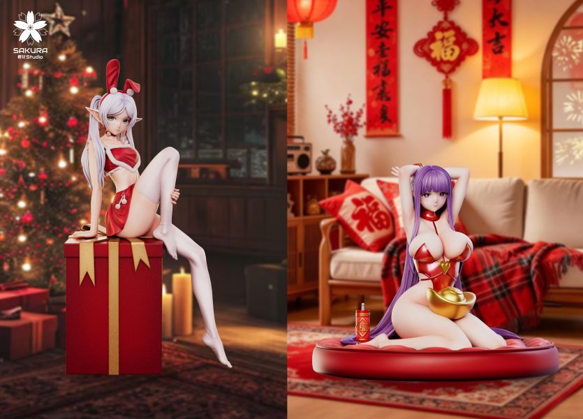 【預購】櫻花-Studio > 葬送的芙莉蓮 > 1/6 新年款 費倫 Last Work-Studio,葬送的芙莉蓮,菲倫,GK,玩具,收藏,擺件,模型,公仔,人偶,手辦,動漫