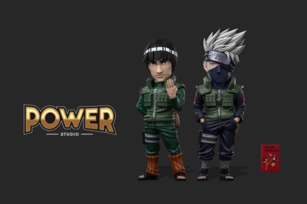 【預購】Power-Studio>火影忍者>老師組共鳴系列 卡卡西 & 凱 火影忍者,NARUTO,卡卡西,凱,GK,玩具,模型,雕像,共鳴
