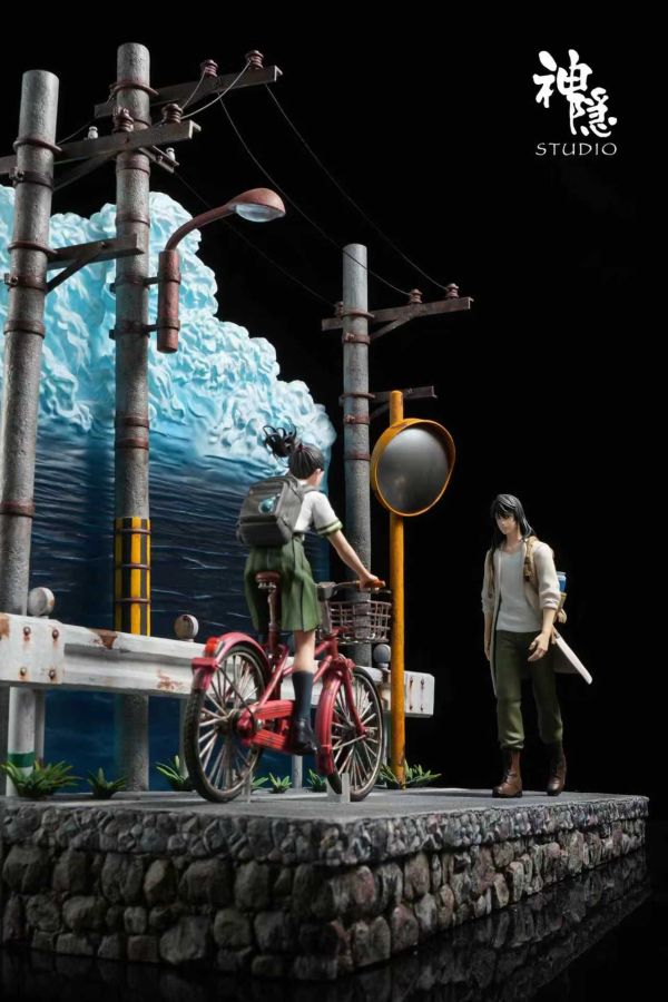 【預購】神隱工作室 > 新海誠 > 剪影瞬間系列 鈴芽之旅 再見之前的路口 神隱工作室,新海誠,鈴芽之旅,GK,玩具,收藏,擺件,模型,公人偶,手辦,動漫