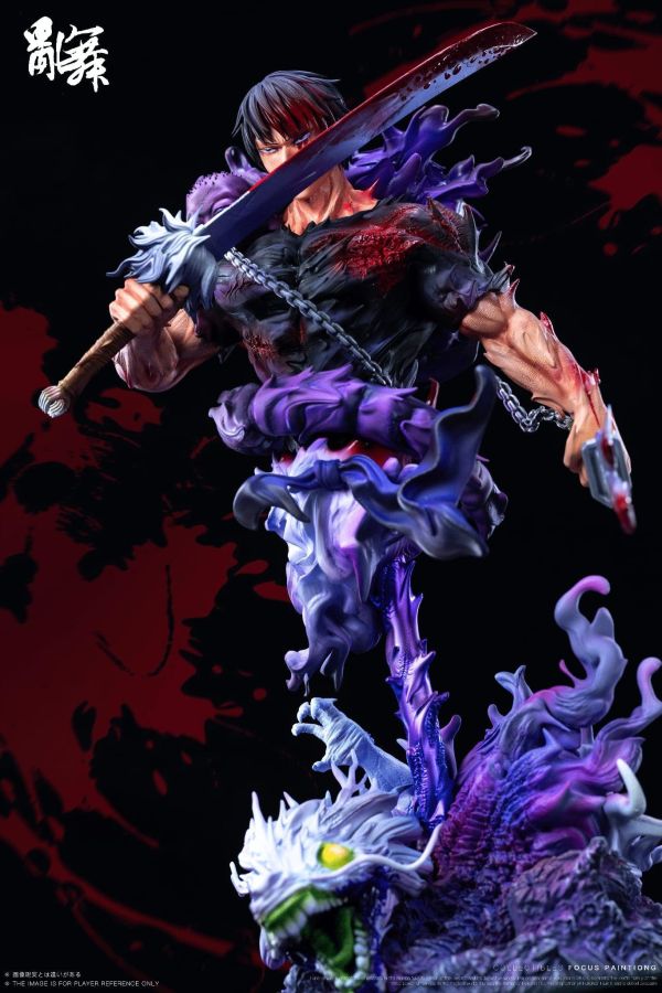 【預購】亂舞工作室 > 咒術迴戰 > 1/6 水墨破碎風 天與暴君 伏黑甚爾 (雙版本) 亂舞工作室,咒術迴戰,伏黑甚爾,GK,玩具,收藏,擺件,模型,公仔,人偶,手辦,動漫