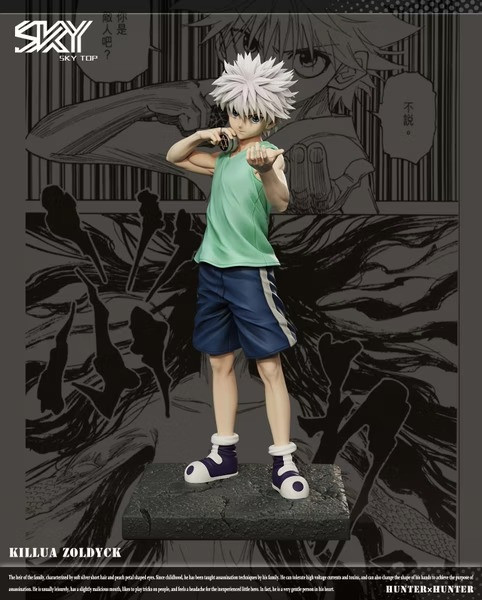 【售罄-代購/追加服務請洽客服】Sky Top X HUNTERxHUNTER全職獵人 1/4 & 1/6 手握溜溜球 奇犽·揍敵客 