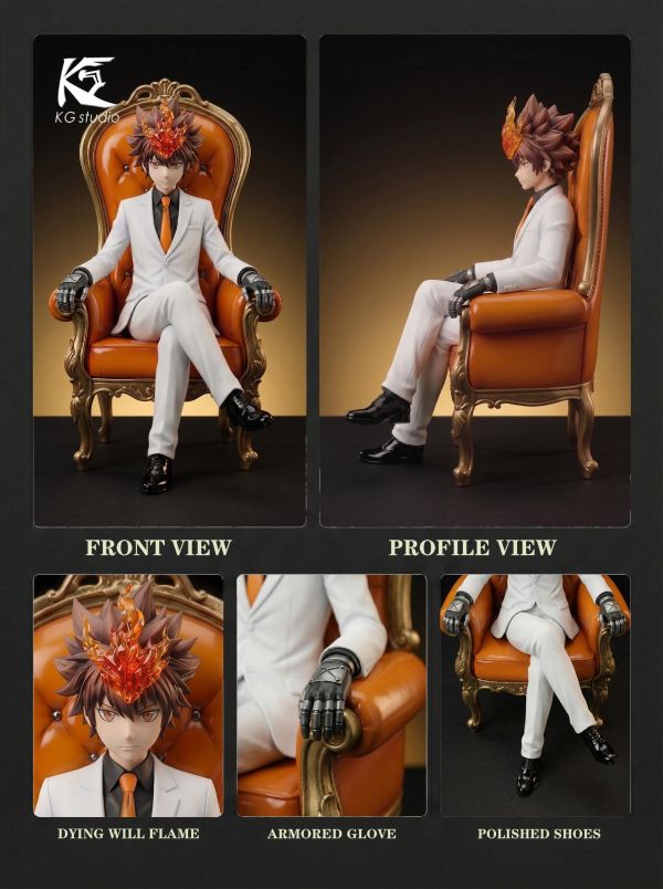 【預購】KG-Studio > 家庭教師HITMAN REBORN! > 1/6 20週年第一彈 里包恩&澤田綱吉 KG-Studio,家庭教師HITMAN REBORN!,里包恩,澤田綱吉,GK,玩具,收藏,擺件,模型,公仔,人偶,手辦,動漫