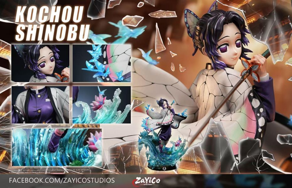 【預購】Zayico-Studio > 鬼滅之刃 > 1/4&1/6 蟲柱 胡蝶忍 FWS方文社,鳴潮,莫寧,GK,玩具,收藏,擺件,模型,公仔,人偶,手辦,動漫