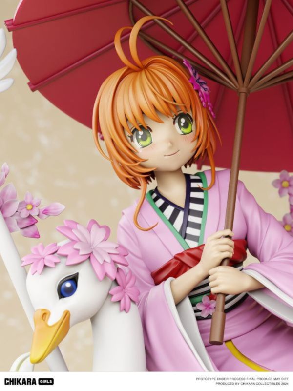 【售罄-代購/追加服務請洽客服】CHIKARA力量>庫洛魔法使>旋轉木馬 木之本櫻 海賊王,航海王,onepiece,自由女神喬巴,GK,玩具,模型,雕像,共鳴