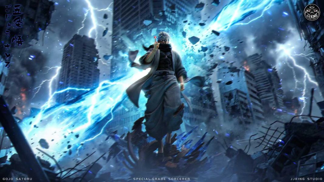 【預購】JJking-Studio > 咒術迴戰 > 1/6 共鳴第一彈 五條悟(雙版本) End Roll,鏈鋸人,瑪奇瑪,蕾潔,GK,玩具,收藏,擺件,模型,公仔,人偶,手辦,動漫