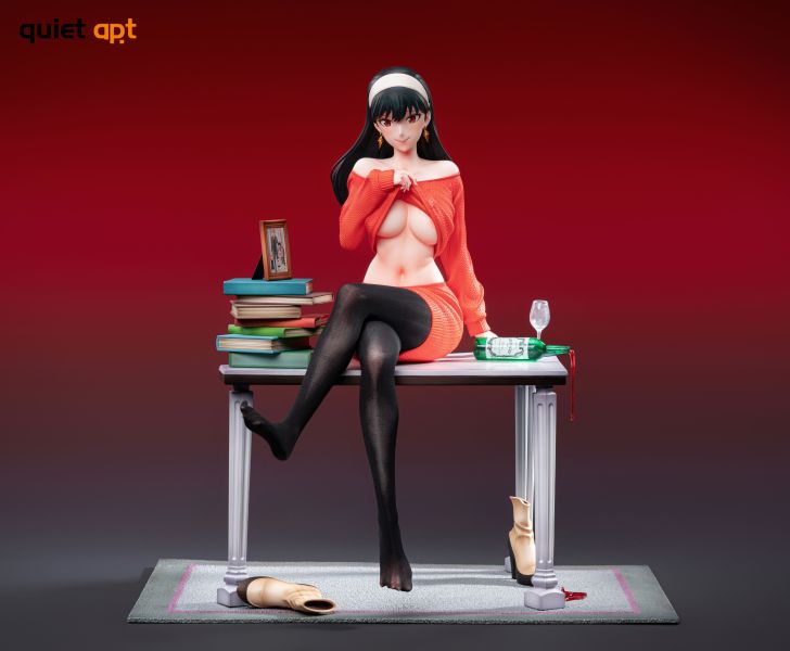 【預購】HeRa-Studio & Quiet Art > SPYxFAMILY間諜家家酒 > 1/4 微醺の致命誘惑 約兒太太 DC宇宙：猛毒,DC,NL ,GK,玩具,模型,雕像,共鳴
