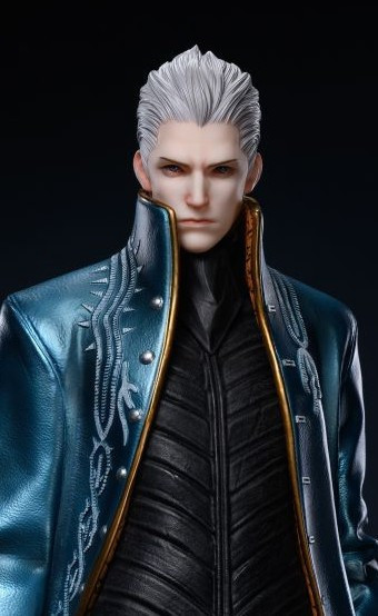 【已售罄，如欲追加請私訊客服@toykokoro】Fanart>原創>1/3 鬼泣3 維吉爾 鬼泣3,維吉爾,特別限量款,Fanart,GK,玩具,模型,雕像,擺飾,收藏,共鳴