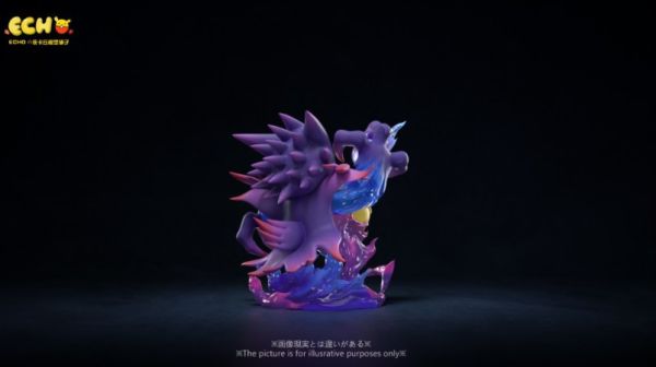 【預購】ECHO-Studio > 寶可夢 > MEGA耿鬼皮卡丘 (雙配色) 碧藍航線,妖萌萌 ,七省 ,GK,玩具,模型,雕像,共鳴