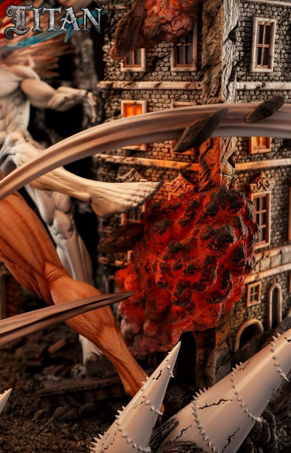 【預購】TITAN-Studio > 進擊的巨人 > 1/8&1/30 大型巨人第一彈 戰錘巨人vs進擊的巨人 TITAN-Studio,進擊的巨人,戰錘巨人,GK,玩具,收藏,擺件,模型,公仔,人偶,手辦,動漫