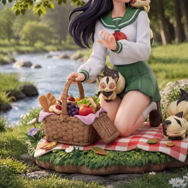 【預購】荔夏物語 > 犬夜叉 > 1/6 30週年紀念款 林間野餐手辦 日暮戈薇 & 雲母 荔夏物語,犬夜叉,日暮戈薇,GK,玩具,收藏,擺件,模型,公仔,人偶,手辦,動漫
